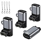 USB C to Garmin Watch Charger Cable Adapter 4-Pack,Type-C Garmin Charging Cord Adapt for Fenix 9 8 7 6 Pro Solar,Vivoactive 6 5 4S,Venu 3 3S SQ,Forerunner 165/55/970/965/265,Tactix,Instinct 3,Epix 2