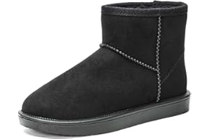 DKSUKO Women's Classic Waterproof Snow Boots Winter Boots