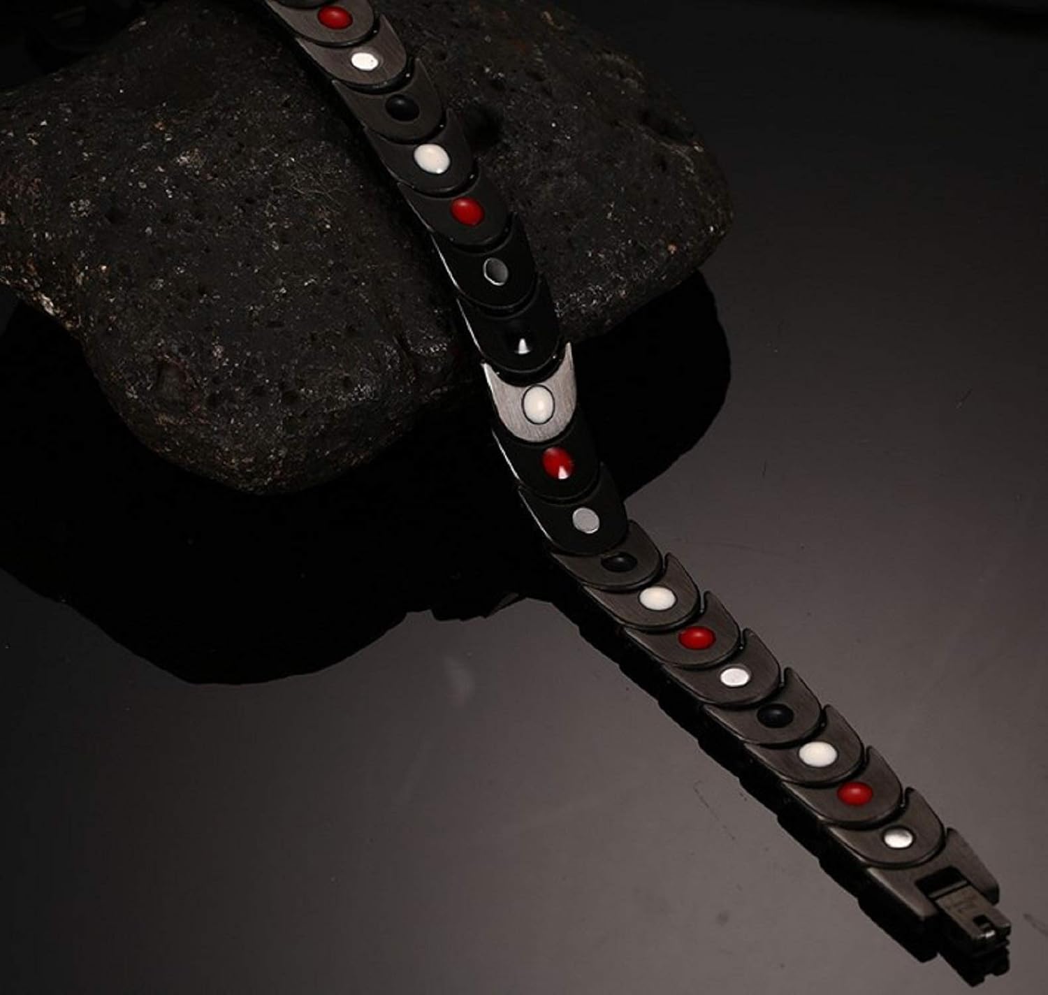 N3 ZELEK Magnetic Bracelet Women Stress Magnetic Bracelet Men Strong Magnet BIO Energy Bracelet Health Magnetic Bracelets Bracelet Women Magnetic Wristband Bangle Men Bangle Women Wristband Women - Image 3