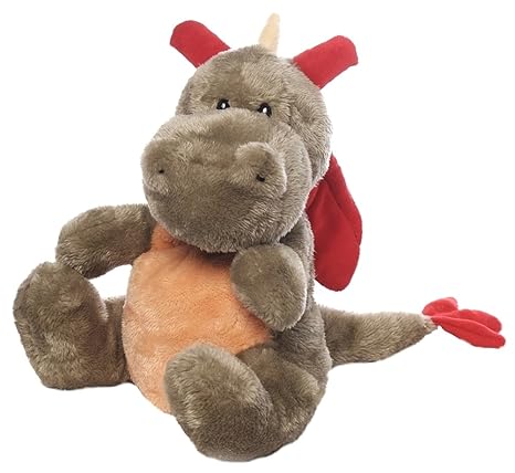 Inware 8793 - Wärmetier Drache, grün, Wärmekissen