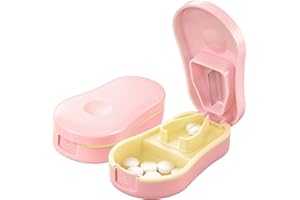 Pill Cutter Splitter for Small and Tiny Pills - Premium Silicone Precision Pill Splitter - Designed for Swallowing Difficulti