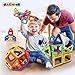 Magnetic Tiles STEM Educational Gifts and Toys Set for Boys,Magneitc Blocks are Best Birthday Gift for Kids 30PCS