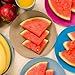 Creative Goods Bamboo Kids Plates, Non Toxic Toddler Plates, Set of 4 Dishes for Children, Eco-Friendly & Biodegradable, Ideal for All Ages, Great Gift for Baby Shower and Birthdays