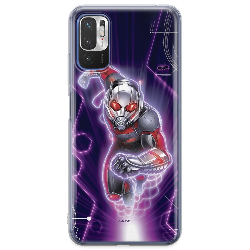 ERT GROUP mobile phone case for Xiaomi REDMI NOTE 10 5G / POCO M3 PRO original and officially Licensed Marvel pattern Ant Man 001 optimally adapted to the shape of the mobile phone, case made of TPU