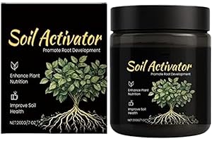 Soil Activator, Soil Activator Mineral Source for Plants & Gardens, Water-Soluble Formula, Enhance Growth for Vegetables & Al