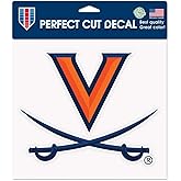 NCAA Virginia Cavaliers 8'' x 8'' Color Outdoor Vinyl Logo Decal