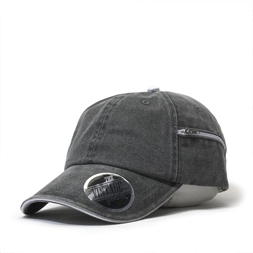 baseball cap with pocket