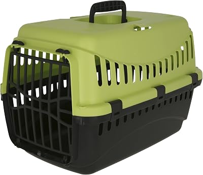 Kerbl Transport Box Expedion 45x30x30 cm Green Grey Plastic Door