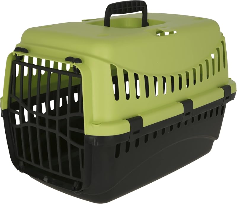 Kerbl Transport Box Expedion 45x30x30 cm Green Grey Plastic Door