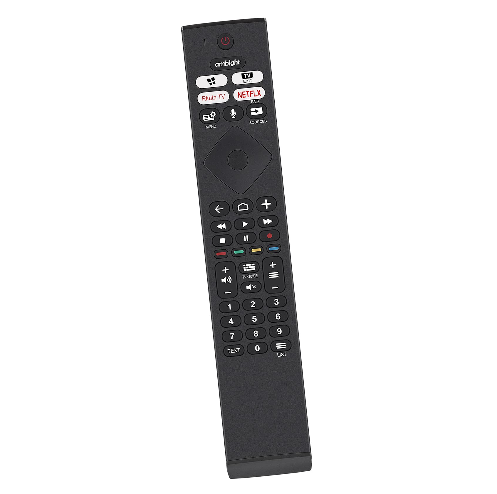 AULCMEET 398GM10BEPHN0020SY Replacement Remote Control Compatible with Philips 4K OLED TV 65PUS8545 70PUS8545 70PUT8215 55OLED805/12 65OLED805/12 55OLED865/12 55PUS9435/12 65PUS9435/12 43PUS6704/12