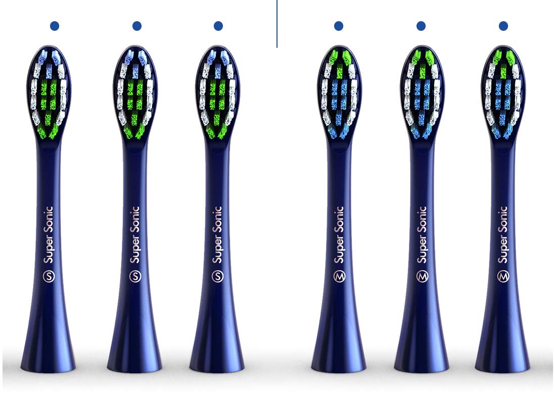 Wagner Stern. Original Replacement Toothbrush Heads for Whiten+ Edition, Duette Series and WT8800 Series toothbrushes.