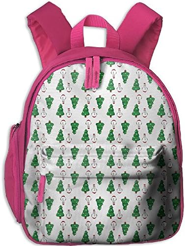 TravelMaster Christmas Tree And Snow Man Kid's Backpacks School Bag Children's School Backpacks