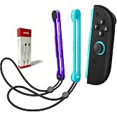 Wrist Straps Compatible with Switch 2,Replacement Wrist Strap 1 Set for Joy-Con 2 Controller,Safety Lanyard Works With Joy-Con 2 (Purple-green)