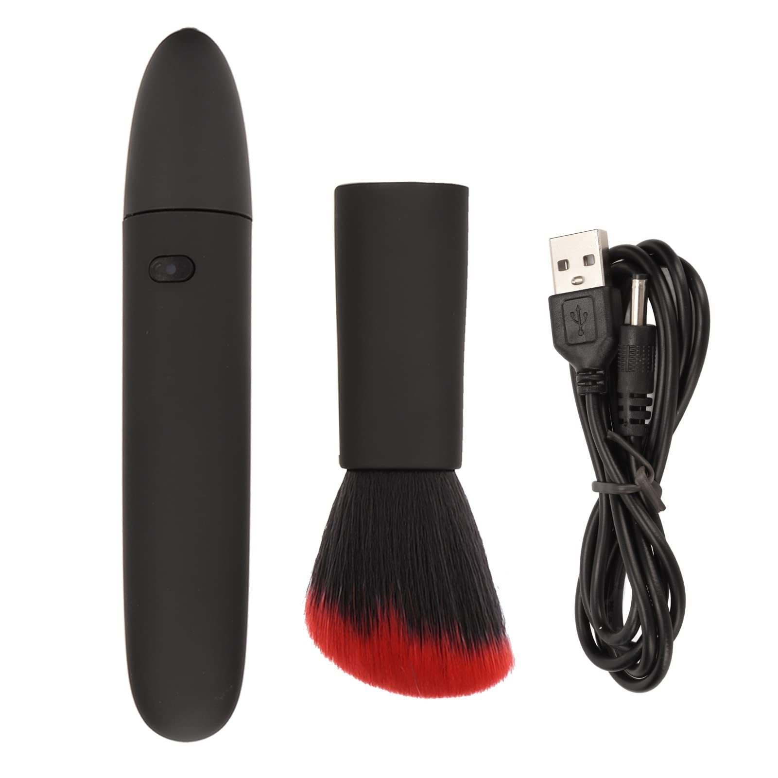 Electric Brush for Makeup, 10 Gears Vibration Frequency, Soft Hair Brush, Perfect for Home and Travel Use, Face Massage and Other Acupressure Points