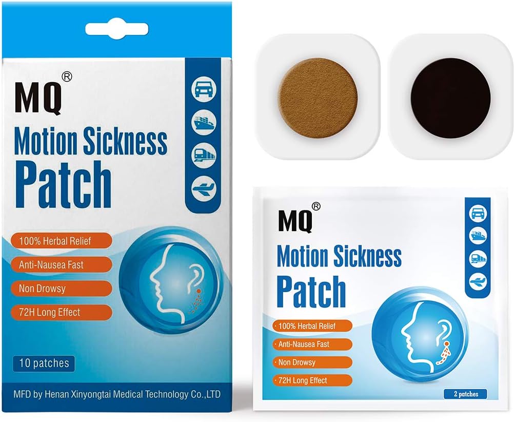 MQ Motion Sickness Patch,10 Count