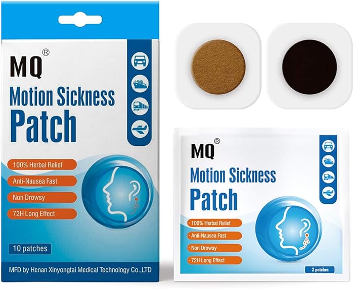 MQ Motion Sickness Patch,10 Count