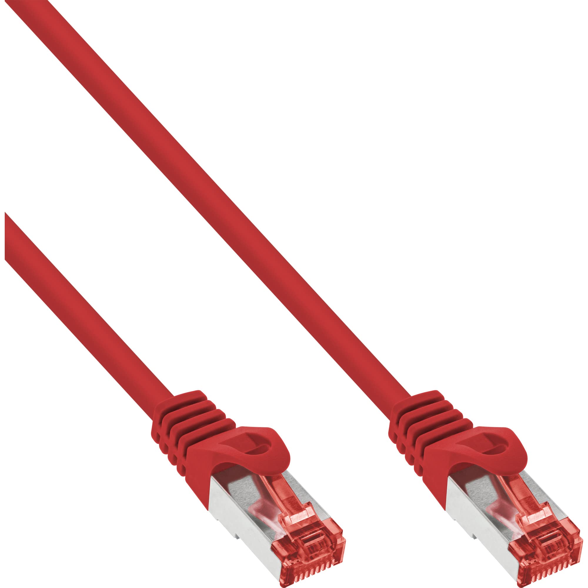 InLine 76922R S/FTP Patch Cable 250 MHz Halogen Copper Cable ? Red