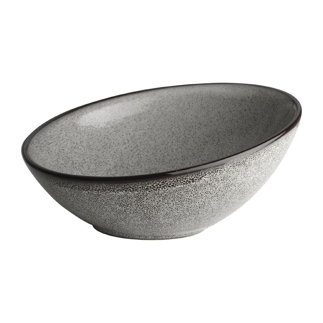 Olympia Mineral Sloping Bowls 135mm (6 Pack) - Porcelain Bowls for Side Dishes, Salads, Dishwasher and Microwave Safe DF176