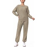 CakCton Lounge Sets For Women 2 Piece Outfit Sweatsuit Long Sleeve Sweatshirt Joggers Sweatpants Tracksuits