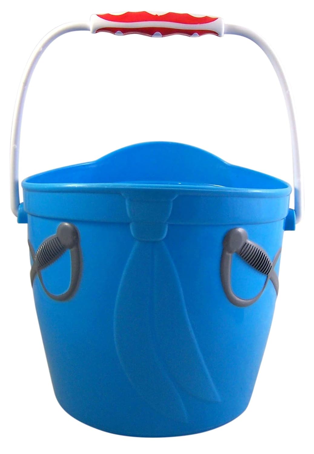 Beach Toys Getagadget Black 6 1 4 Inch Large Pirate Sand Bucket With Shovel Beach Toy Toys Games