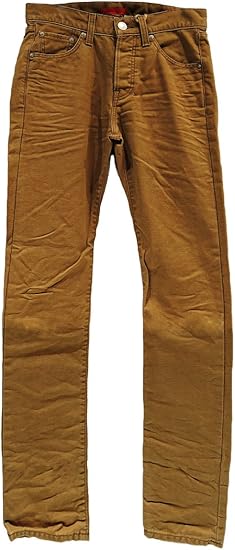 Amazon レッドカード Red Card Afb スリムテーパード Tequila Ball テキーラボール Akira Fresh Beige メンズ ダック生地 29インチ ロングパンツ 通販