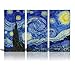wall26 - Starry Night by Van Gogh - Canvas Art Wall Decor - 36