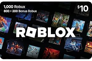 Roblox Digital Gift Card - 1,000 Robux [Includes Exclusive Virtual Item] [Digital Code]