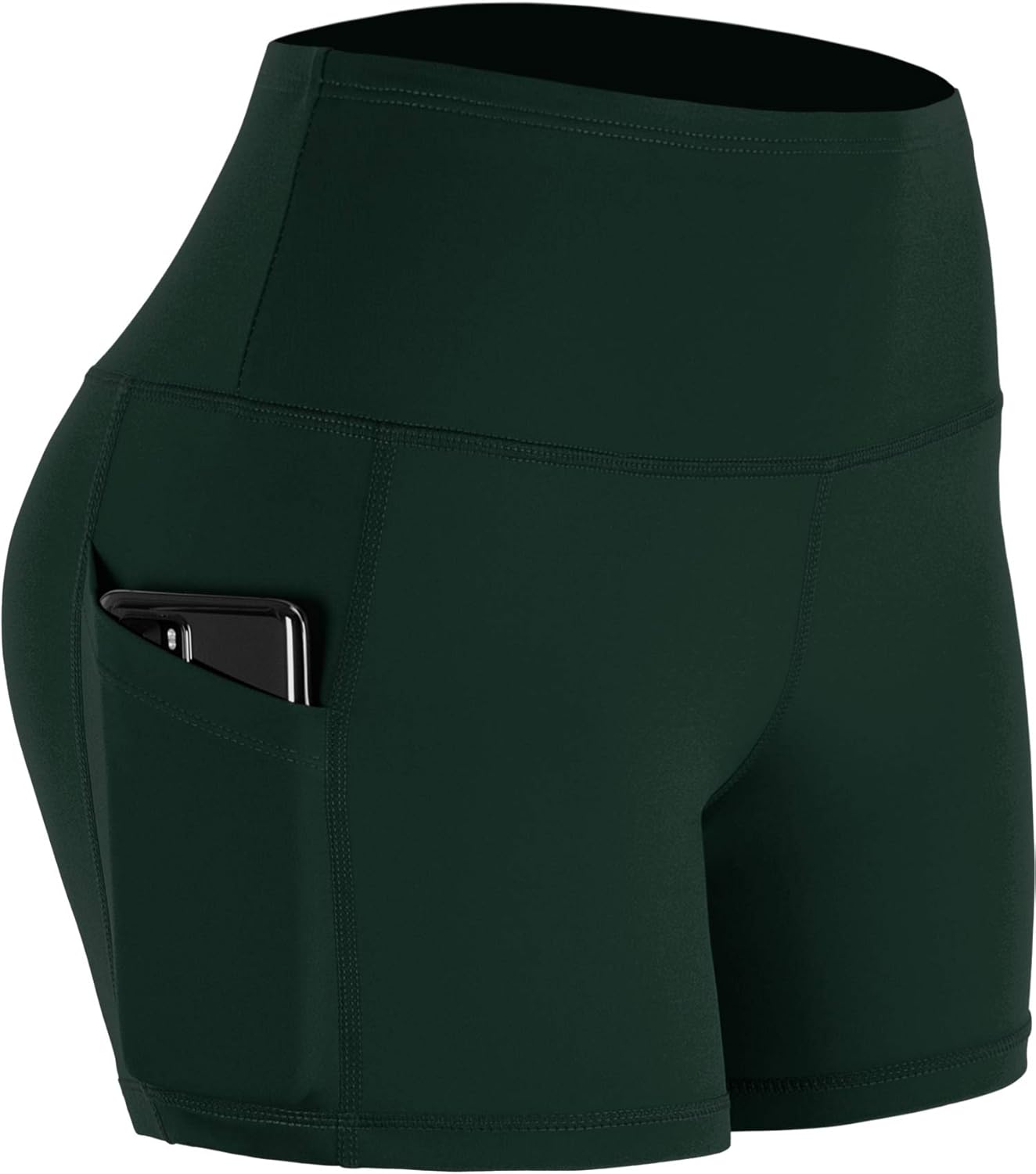 Cadmus Women's 3"/4" High Waist Spandex Running Shorts for Yoga: Clothing