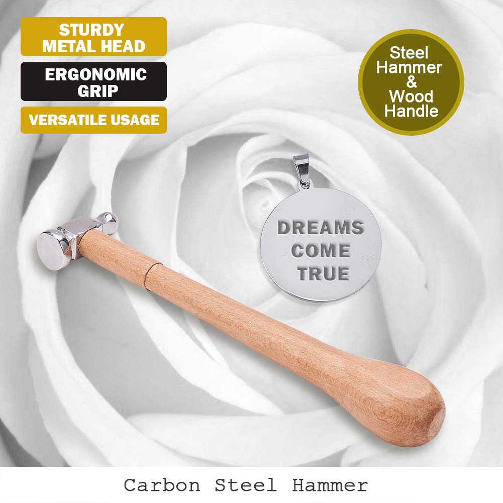 Two-Sided Carbon Steel Chasing Hammer, 10