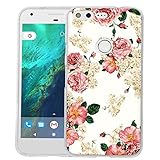 Google Pixel Case, Harryshell(TM) Slim Tpu Gel Skin Flexible Soft Rubber Protective Case Cover for Google Pixel (B-7)
