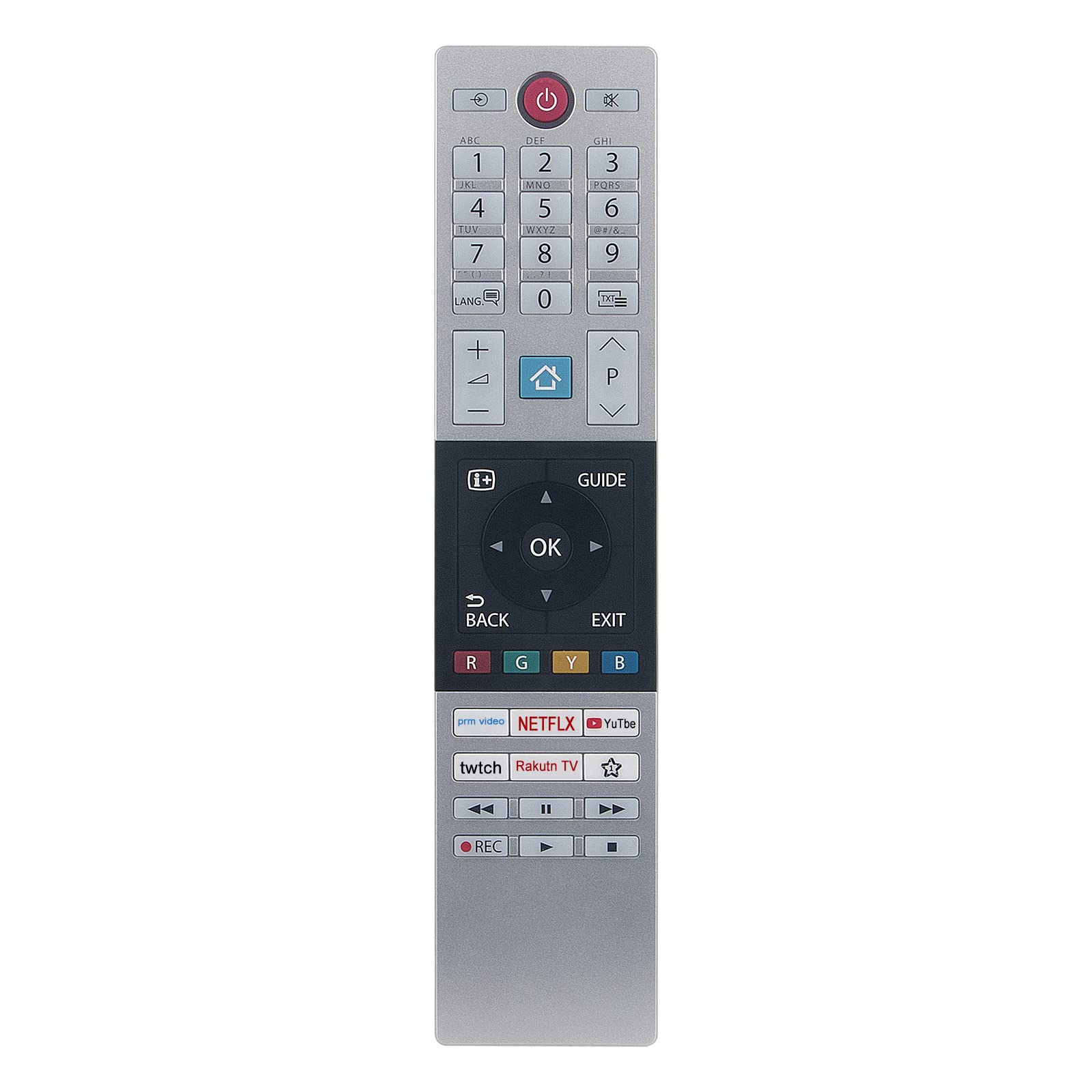 New RC45151 30110095 Remote Control Replacement - VINABTY CT-8561 Replace Remote Control fit for TOSHIBA TV 43UK3163DG 50UK3163DG 55UK3163DG 65UK3163DG TV/Smart TV Remote Controller