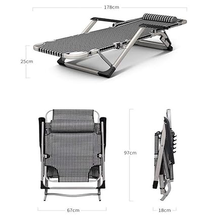 HUYYA Tumbonas De JardíN Plegable, Sillas De Jardin Tumbonas ...