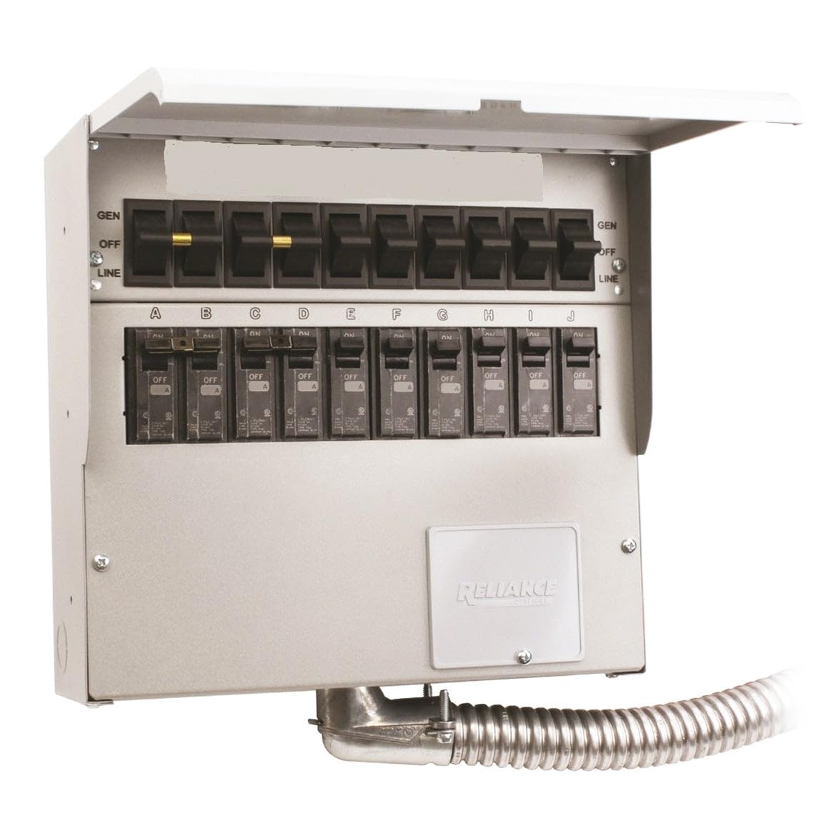 Reliance 510D 120/240-Volt 50-Amp 10-Circuit