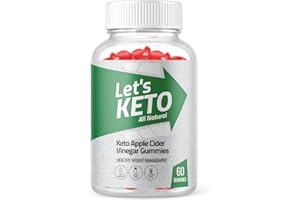 Ark Labs Let's Keto ACV Gummies, Let's Keto Gummies (1 Pack)