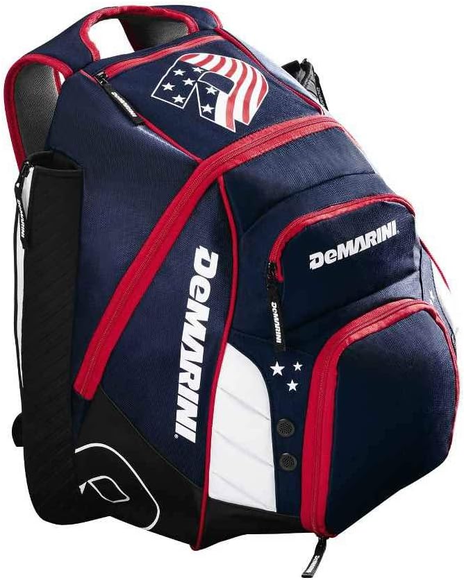 DeMarini Voodoo Rebirth Baseball Backpack-Black: Sports & Outdoors