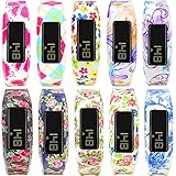 Garmin Vivofit 2 Bands, SKYLET Colorful Silicone Replacement Bands for Garmin Vivofit 2 Bracelet (No Tracker)