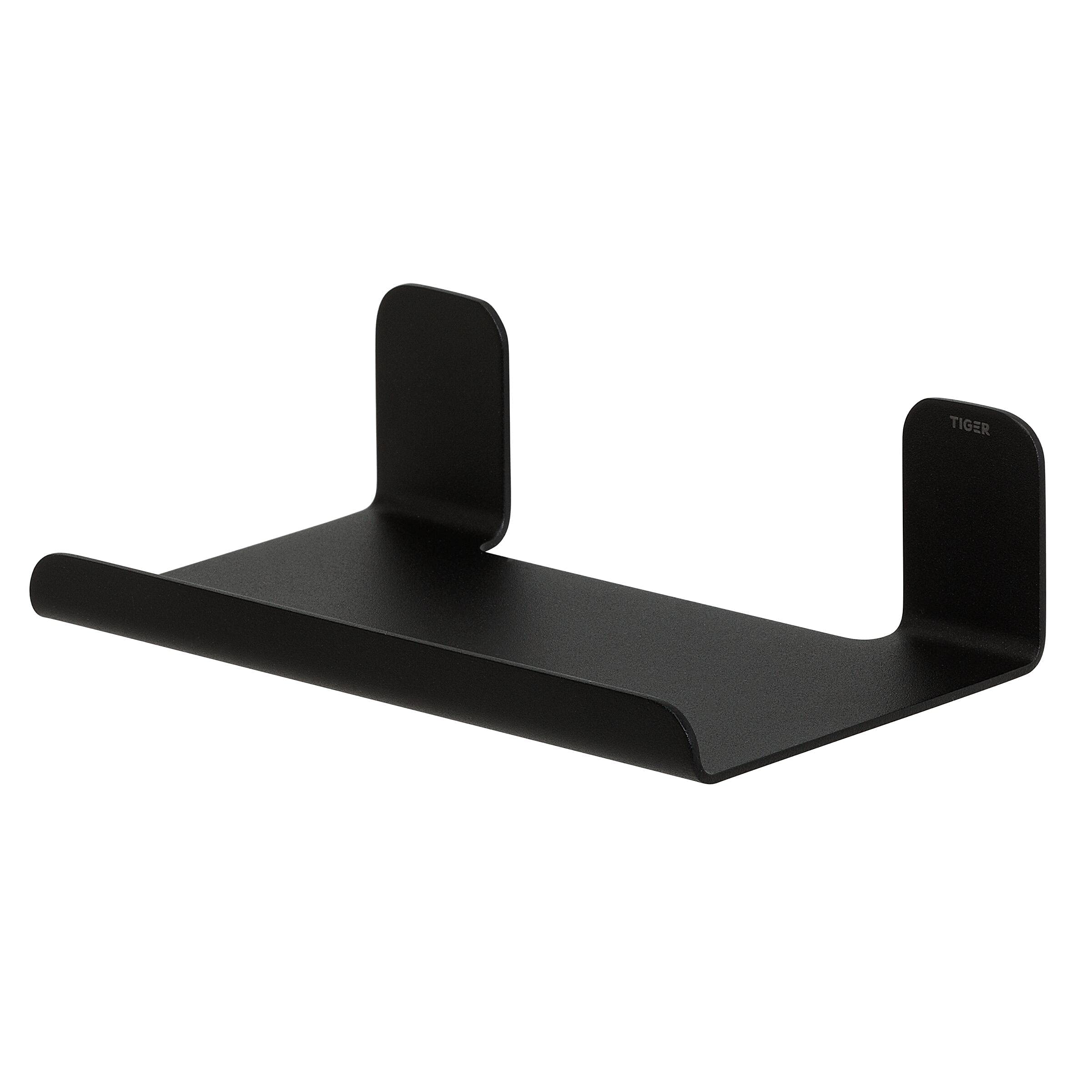 Tiger Colar Bathroom Shelf 18 cm Black