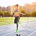 Speed Jump Rope by Emerge Premium Aluminum Speed Rope For Cross Training 10X Your Double Under Training for Maximum Endurance Fully Adjustable 360° Swivel Ball Bearing with Comfortable Handles