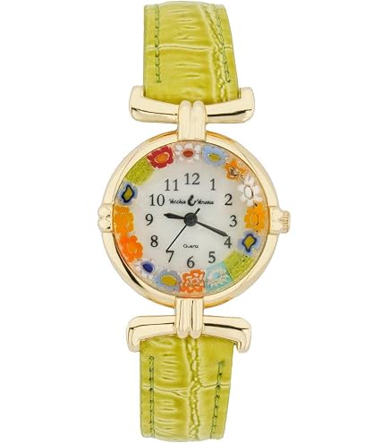Amazon.com: Glass Of Venice Murano Glass Millefiori Watch 