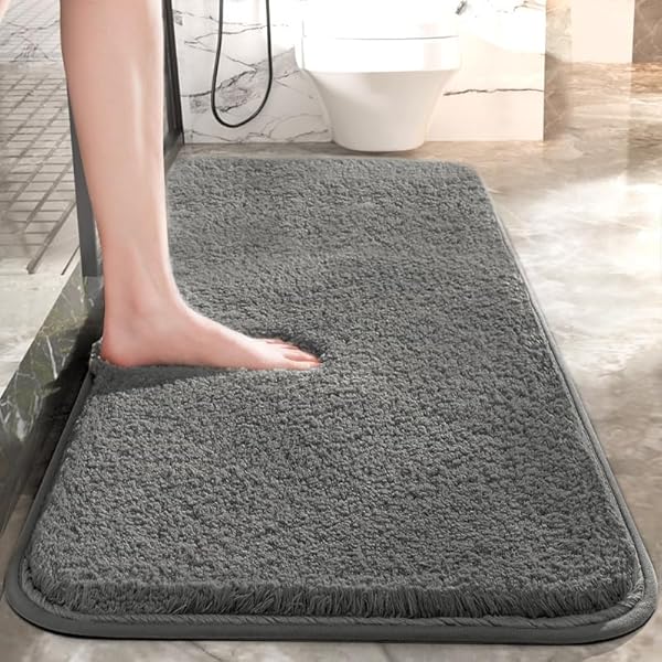 HANDYTOOLINC BATHROOM RUGS MAT 24″X59″NON SLIP THICK BATH...