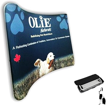 Amazon Com 10ft Curved Trade Show Display Booth Graphics Included