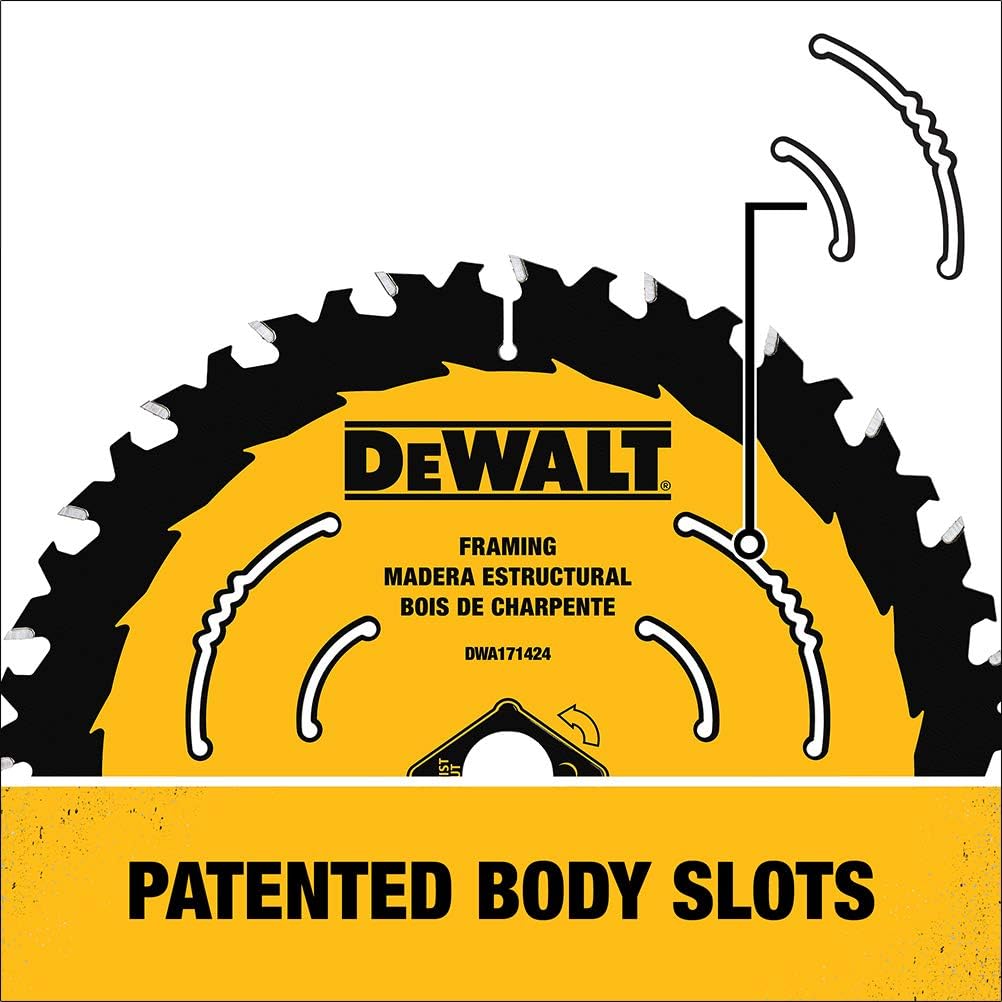 DEWALT DWA161240 6-1/2-Inch 40-Tooth Circular Saw Blade: Home Improvement