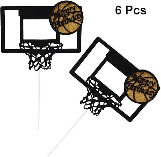 BESTOYARD Torta Topper de Baloncesto para Decoración de Pastel del ...