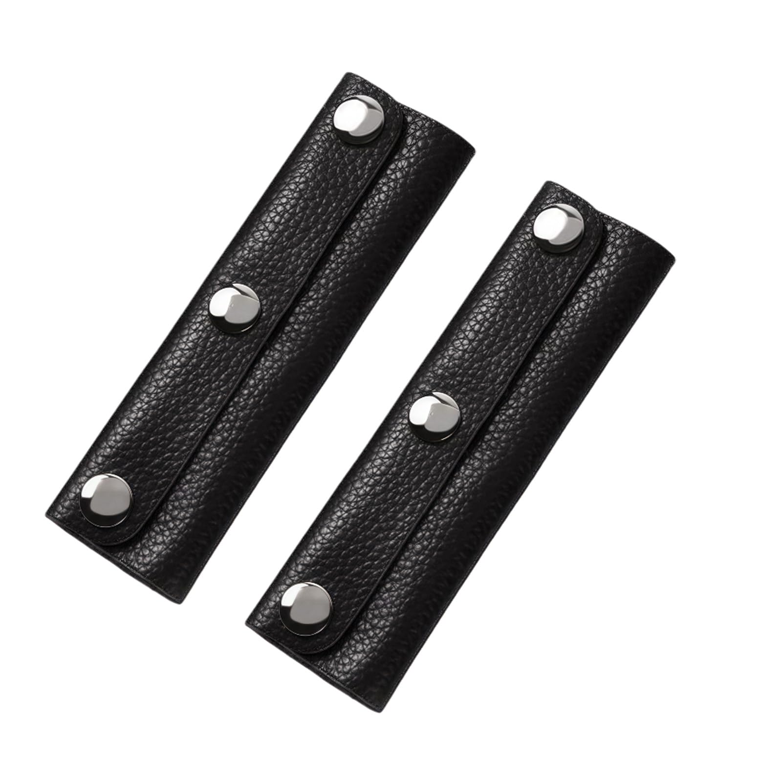 2Pcs PU Leather Handbag Handle Covers Protector Wraps for Purse Luggage Bag Strap Repair Craft Making DIY Supplies