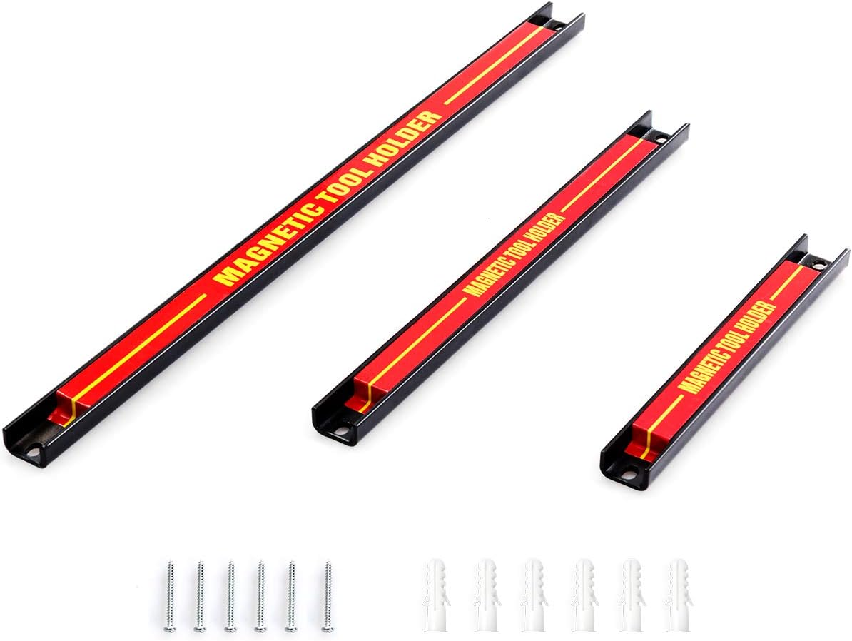 Poppstar Barre Magnétique 45cm Pour Outils – Idéale Atelier, Garage Et Rangement