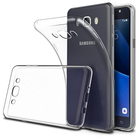 Simpeak Ersatz Samsung Galaxy J5 2016 Hülle (2 Pack), Schutzhülle Ersatz Samsung Galaxy J5 2016 Hülle Silikon Transparent [ N