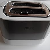Amazon.de Philips HD2637/90 Toaster (7 Stufen, Brötchenaufsatz, Stopp