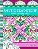 Celtic Traditions adult colouring book: 50 pages to color, 8.5