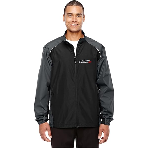 AFC Men's Lightweight Nylon Windbreaker Wind & Water Resistant