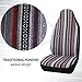 West Coast Auto Baja Blanket Bucket Seat Cover for Car, Truck, Van, SUV - Airbag Compatible (2PCS National)